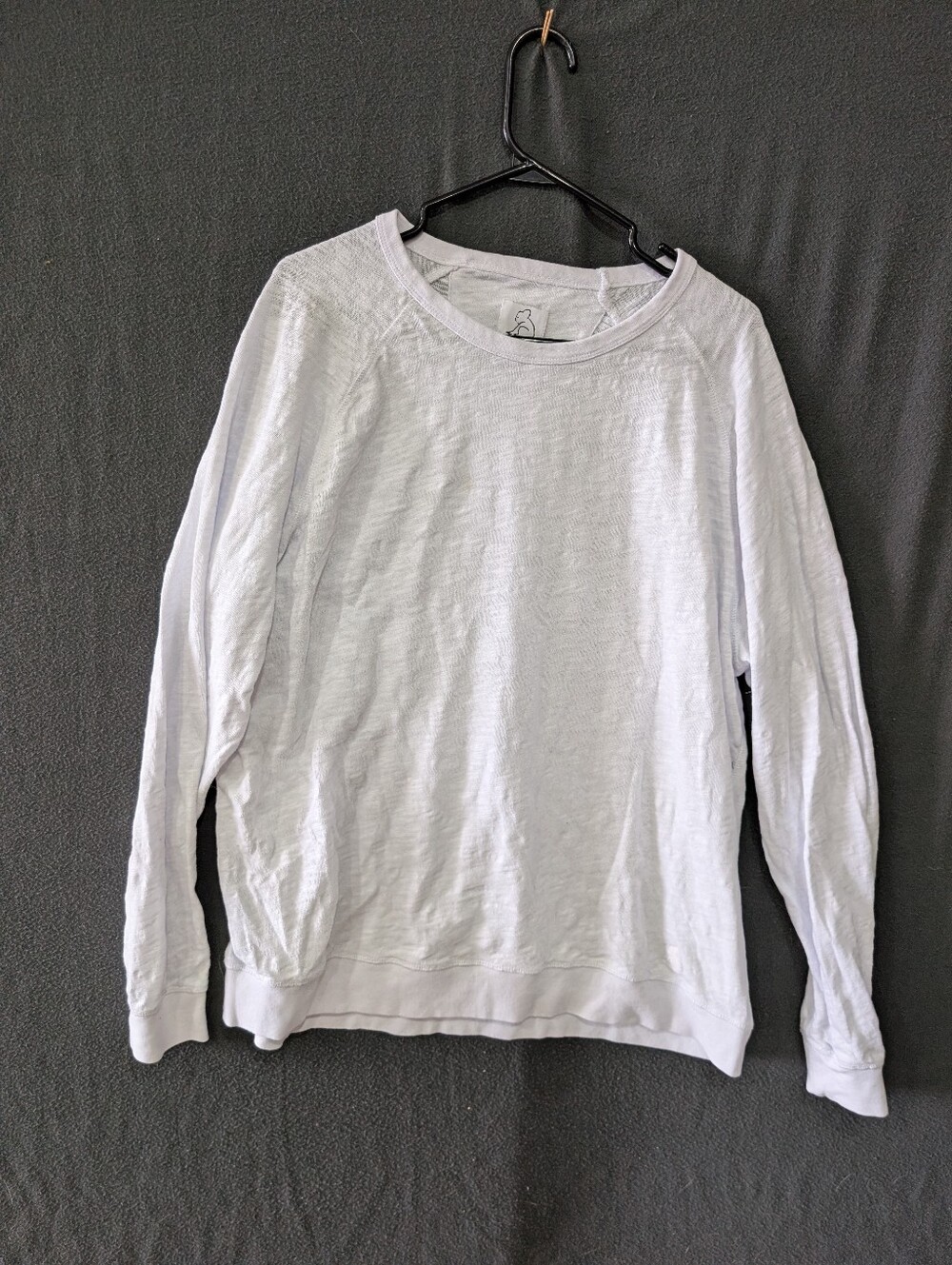 Kuwalla Long Sleeve White Tee - Men's Size XXL